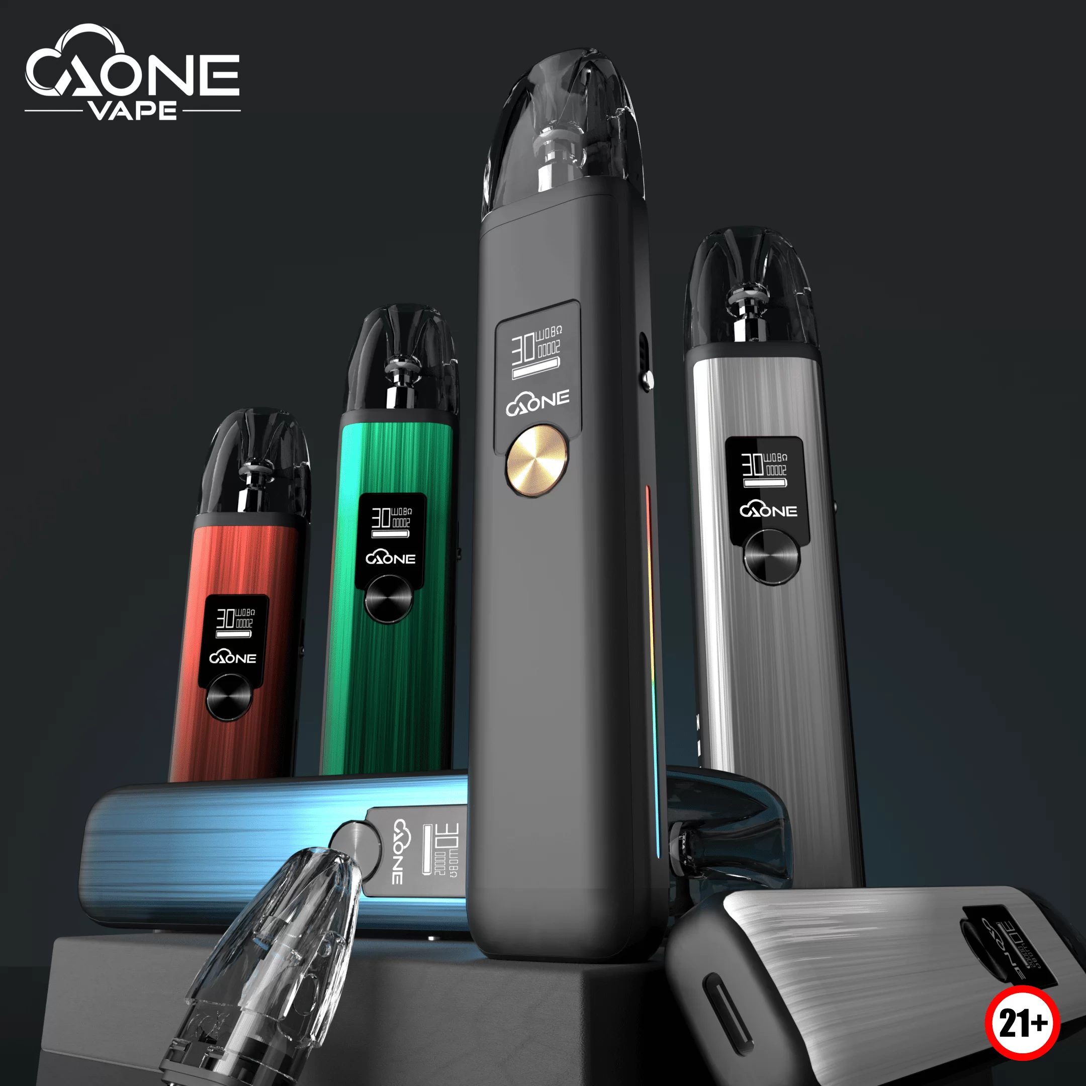 AONE VAPE ZEUS 註油主機 Aone Vape Zeus 宙斯小煙主機|原廠空煙彈・1000mAh大電量・正品現貨:圖片 1